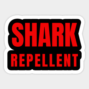 Shark Repellent Sticker